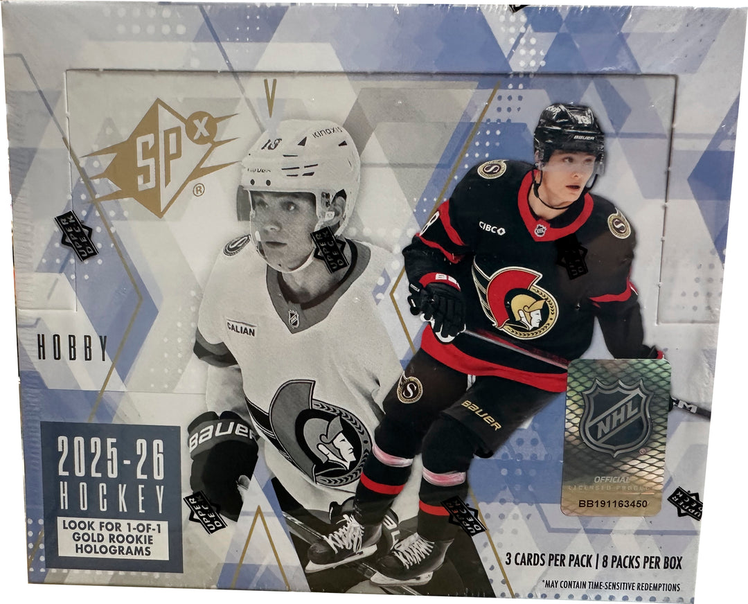 2025/26 Upper Deck SPx Hockey Hobby Box