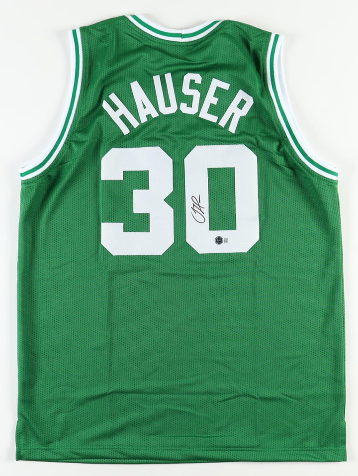 Sam Hauser Signed Jersey (Beckett)