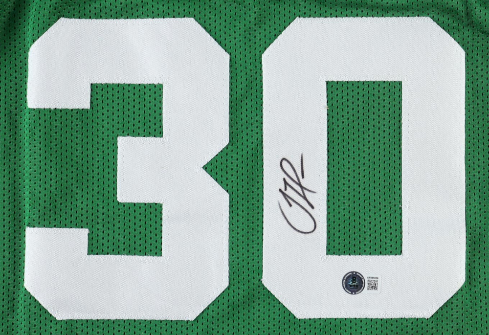 Sam Hauser Signed Jersey (Beckett)