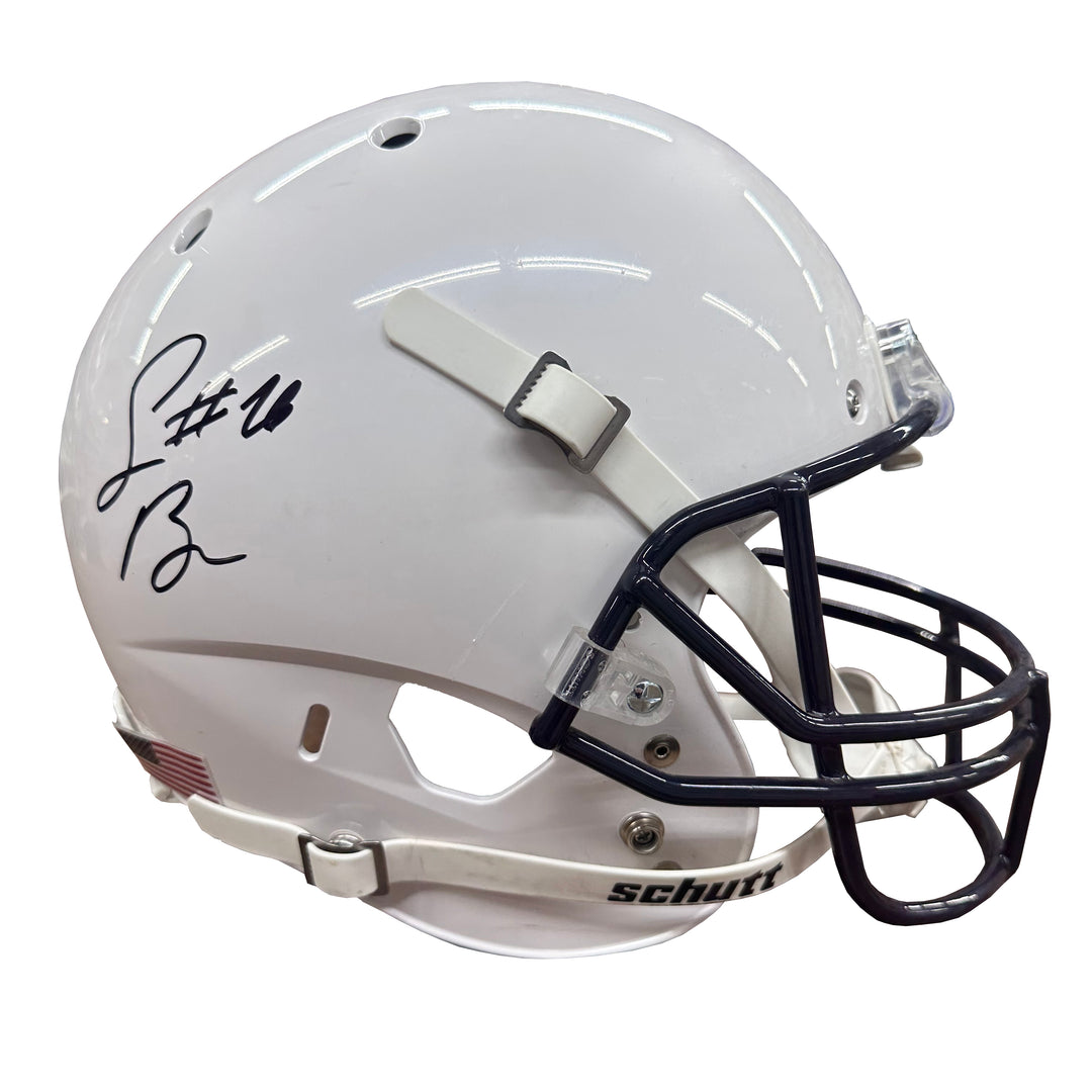 Saquon Barkley Autographed Full Size Helmet COA - JSA
