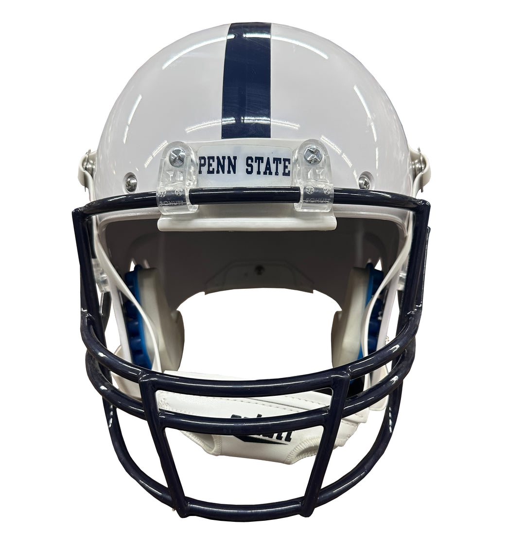 Saquon Barkley Autographed Full Size Helmet COA - JSA
