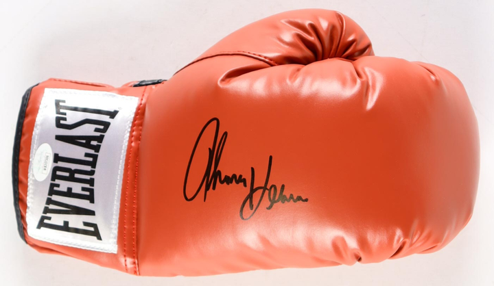 Thomas "Hitman" Hearns Signed Everlast Boxing Glove (JSA)