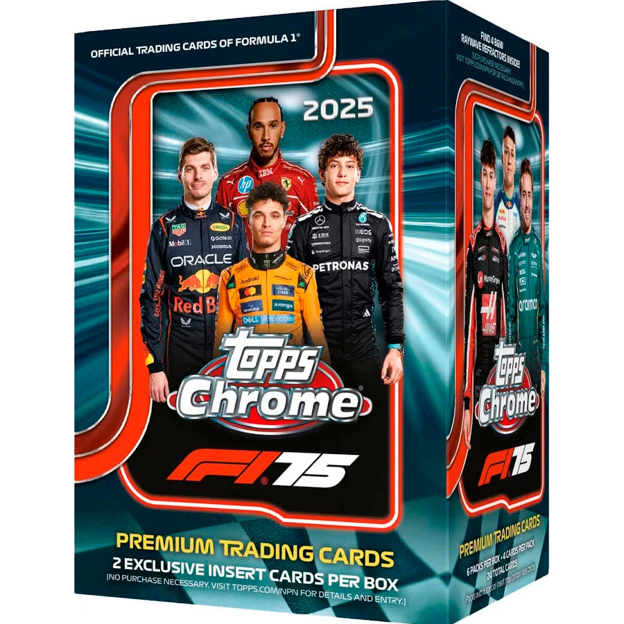 2025 Topps Chrome Formula 1 Blaster Box
