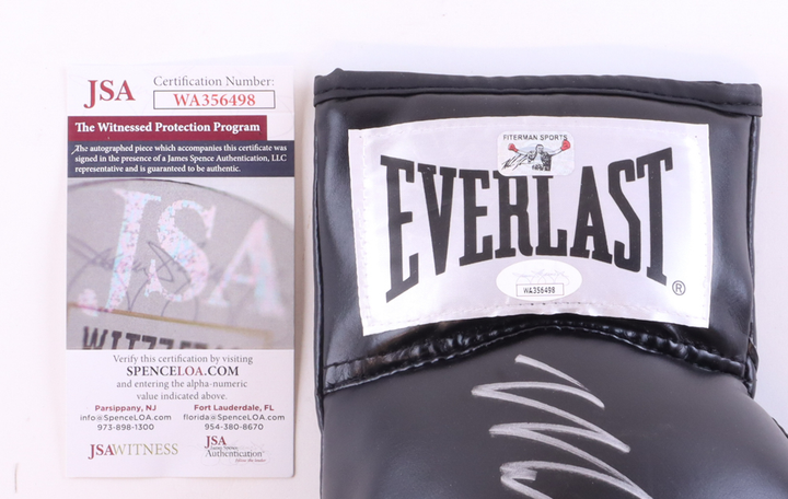 Mike Tyson Signed Everlast Boxing Glove (JSA & Tyson)