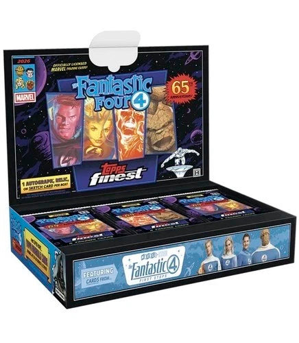 2026 Topps Finest Marvel Fantastic Four Hobby Box