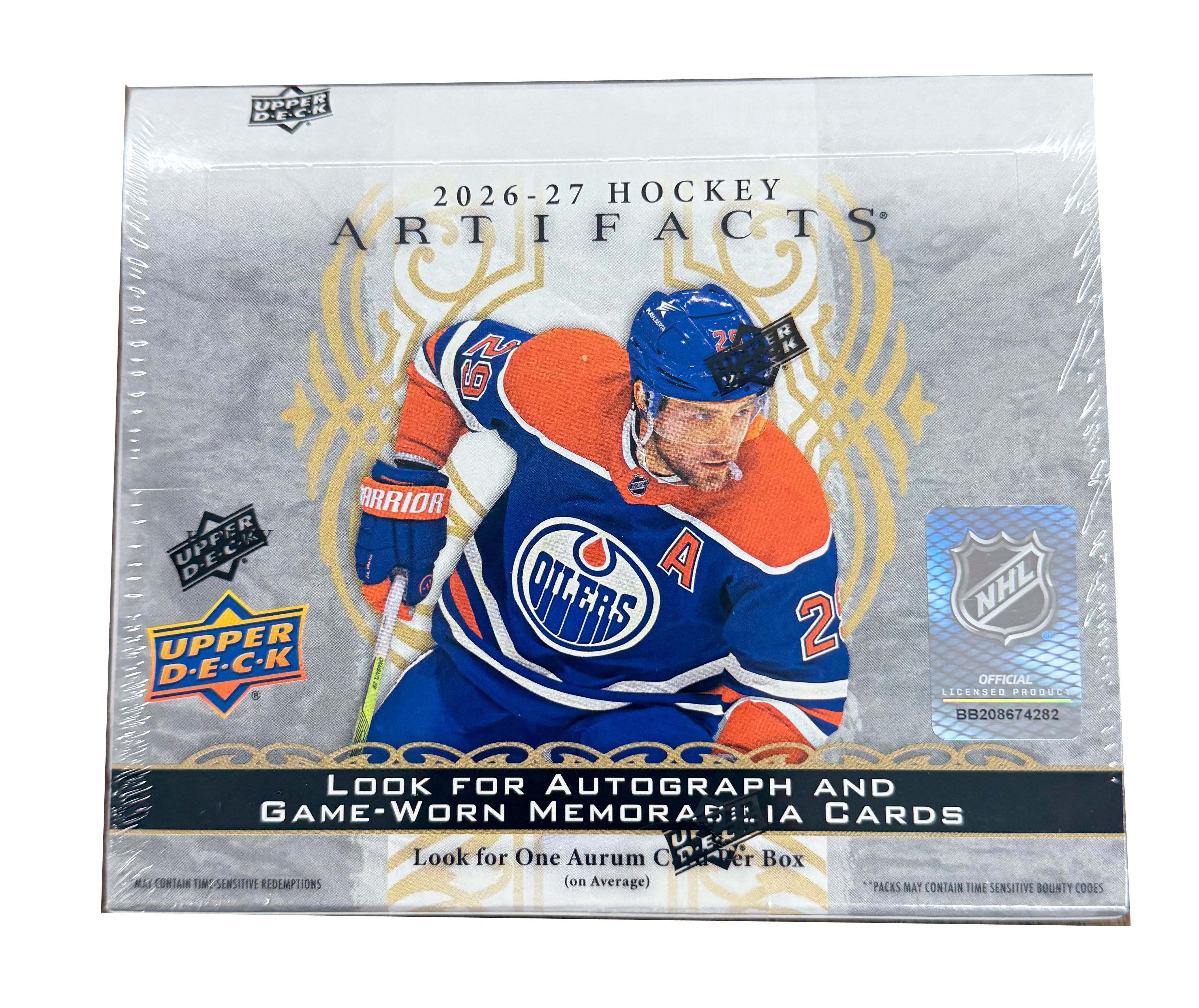 2026-27 Upper Deck Artifacts Hockey Hobby Box – Republic Jewelry