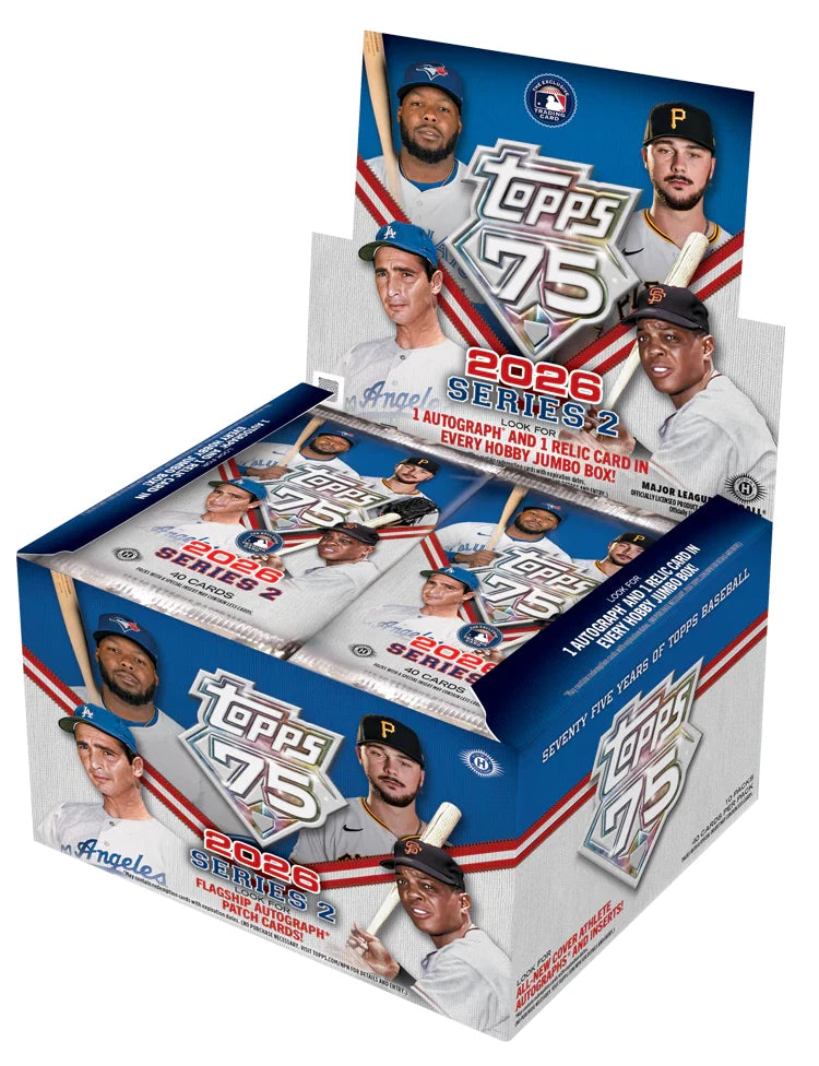 2026 Topps Series 2 Baseball Jumbo Box