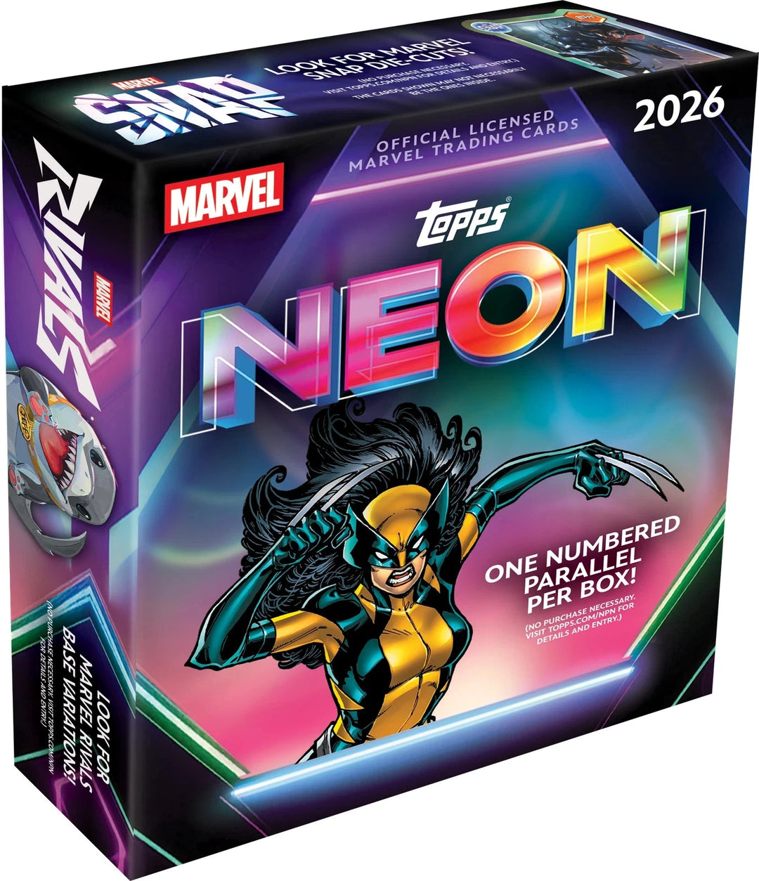 2026 Topps Neon Marvel Mega Box