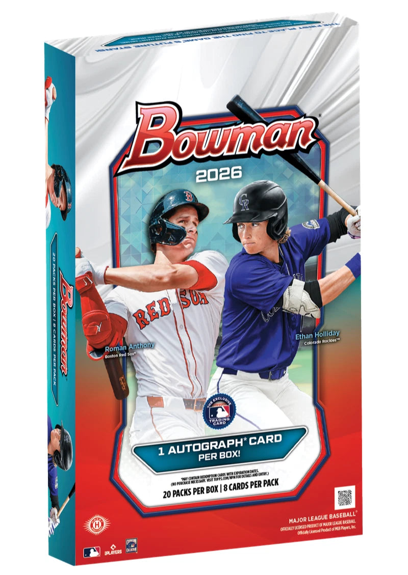 2026 Topps Bowman Baseball Hobby Box