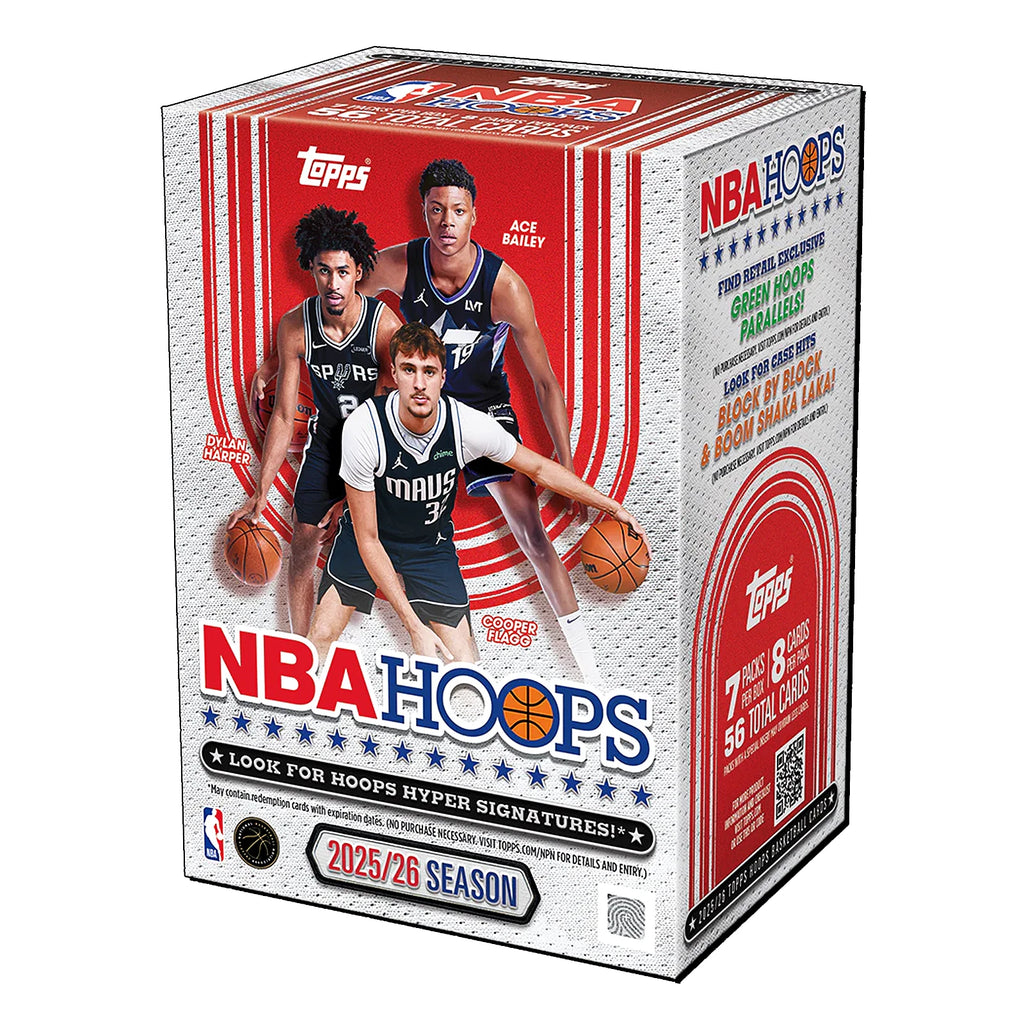 NBA HOOPS SUPER STARS コンプBOX 2025/26 Topps NBA Hoops Basketball Blaster Box – Republic Jewelry