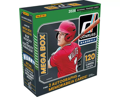 2026 Panini Donruss Baseball Mega Box