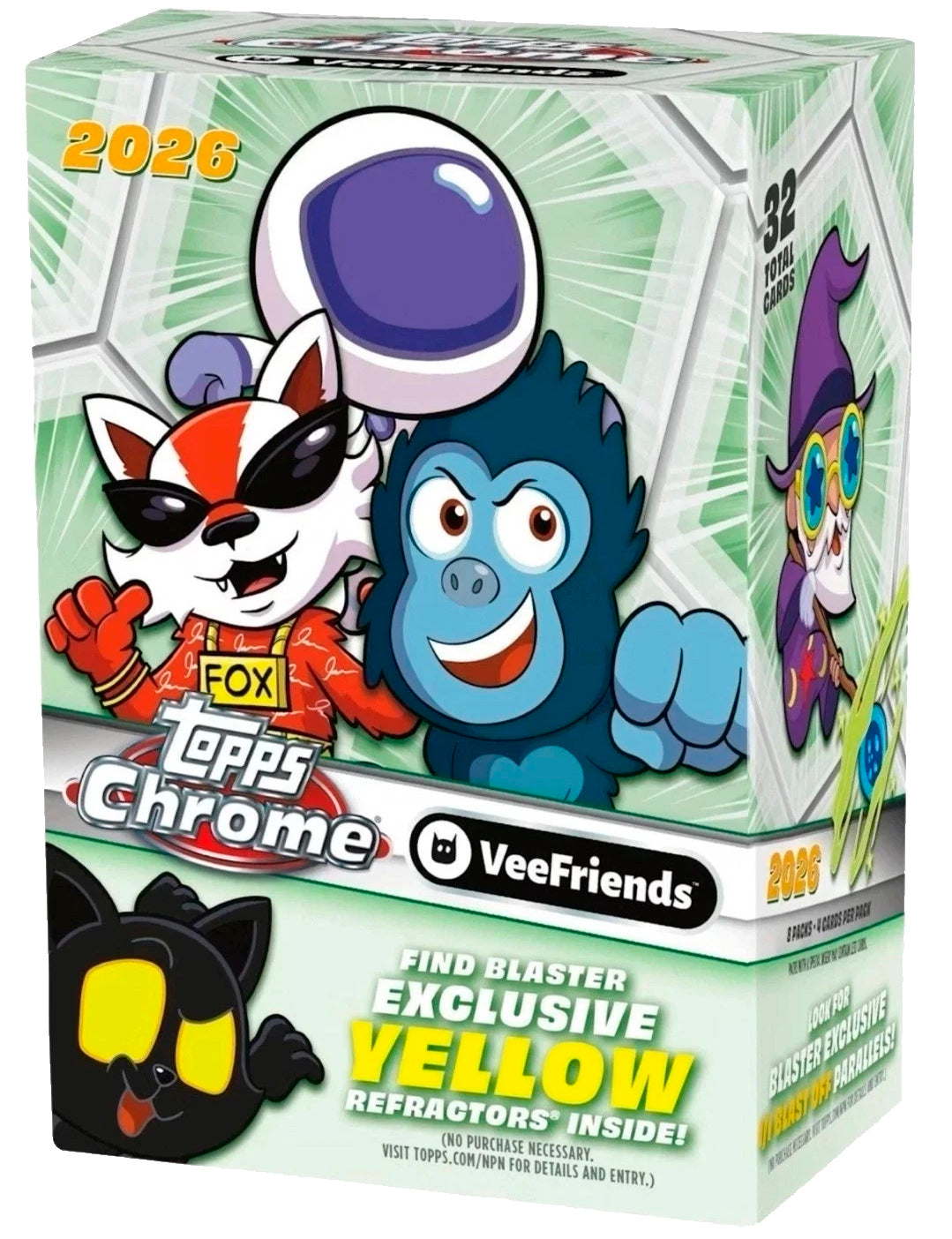 2026 Topps Chrome VeeFriends Blaster Box