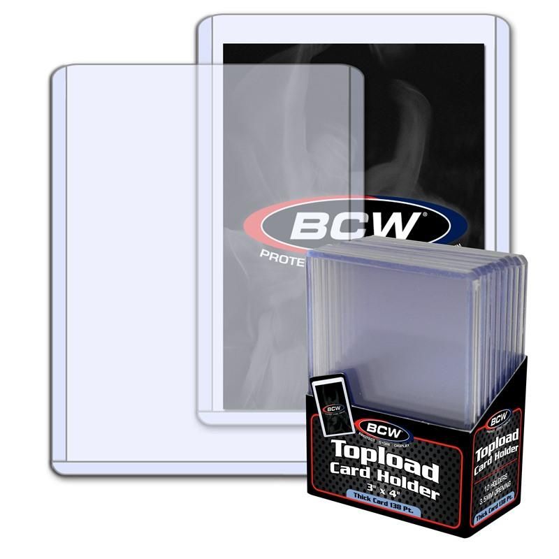 BCW TOP LOAD 138PT PACK OF 10