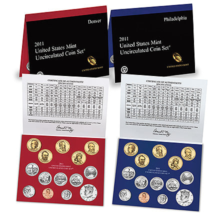 2011 US mint uncirculated set - 28 coin