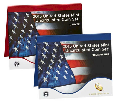 2015 US Mint uncirculated set 28 coin