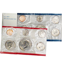 1975 US Mint Uncirculated Set - 12 coin