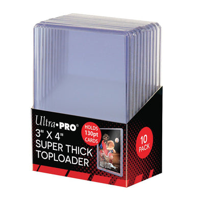 ULTRA PRO TOP LOAD 130PT THICK PACK (10)