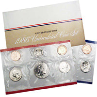 1986 US Mint Uncirculated Set - 10 coin