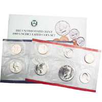 1989 US Mint Uncirculated Set - 10 coin