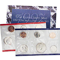 1997 US Mint Uncirculated Set - 10 coin