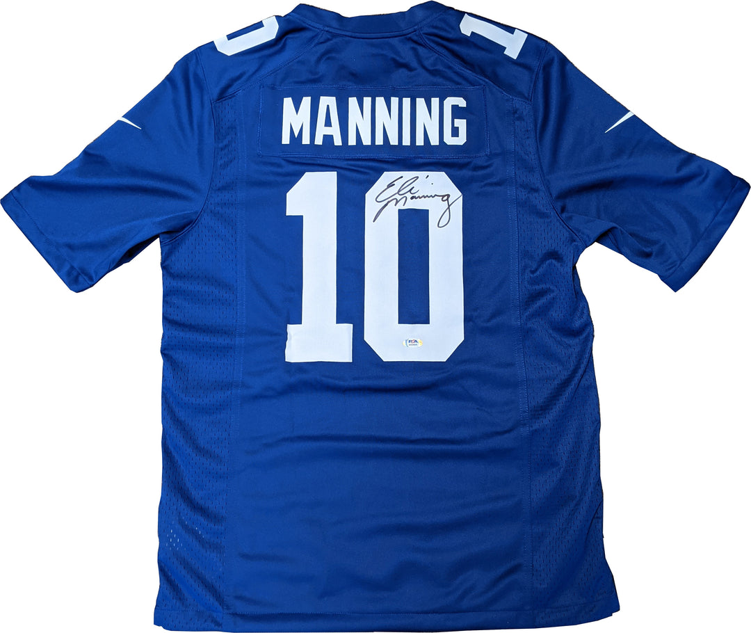 Eli Manning Autographed Jersey PSA DNA Authentic NY Giants