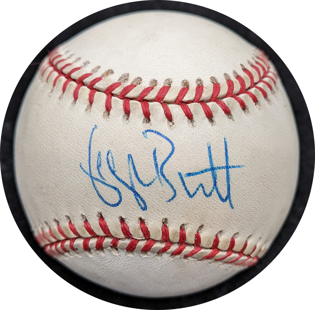 George Brett Autographed Baseball COA- Beckett