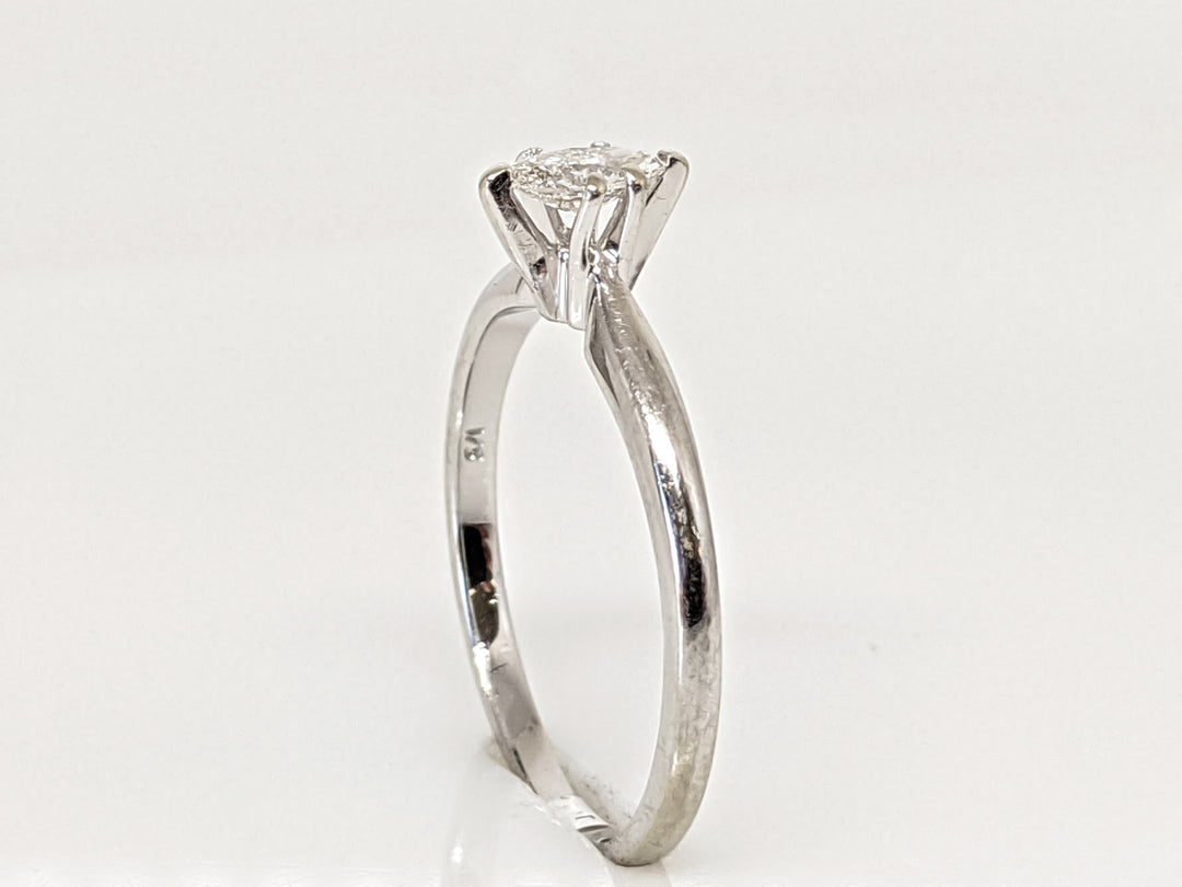 10KW .20 CARAT TOTAL I1 G DIAMOND MARQUISE CUT SOLITAIRE ESTATE RING 1.5 GRAMS