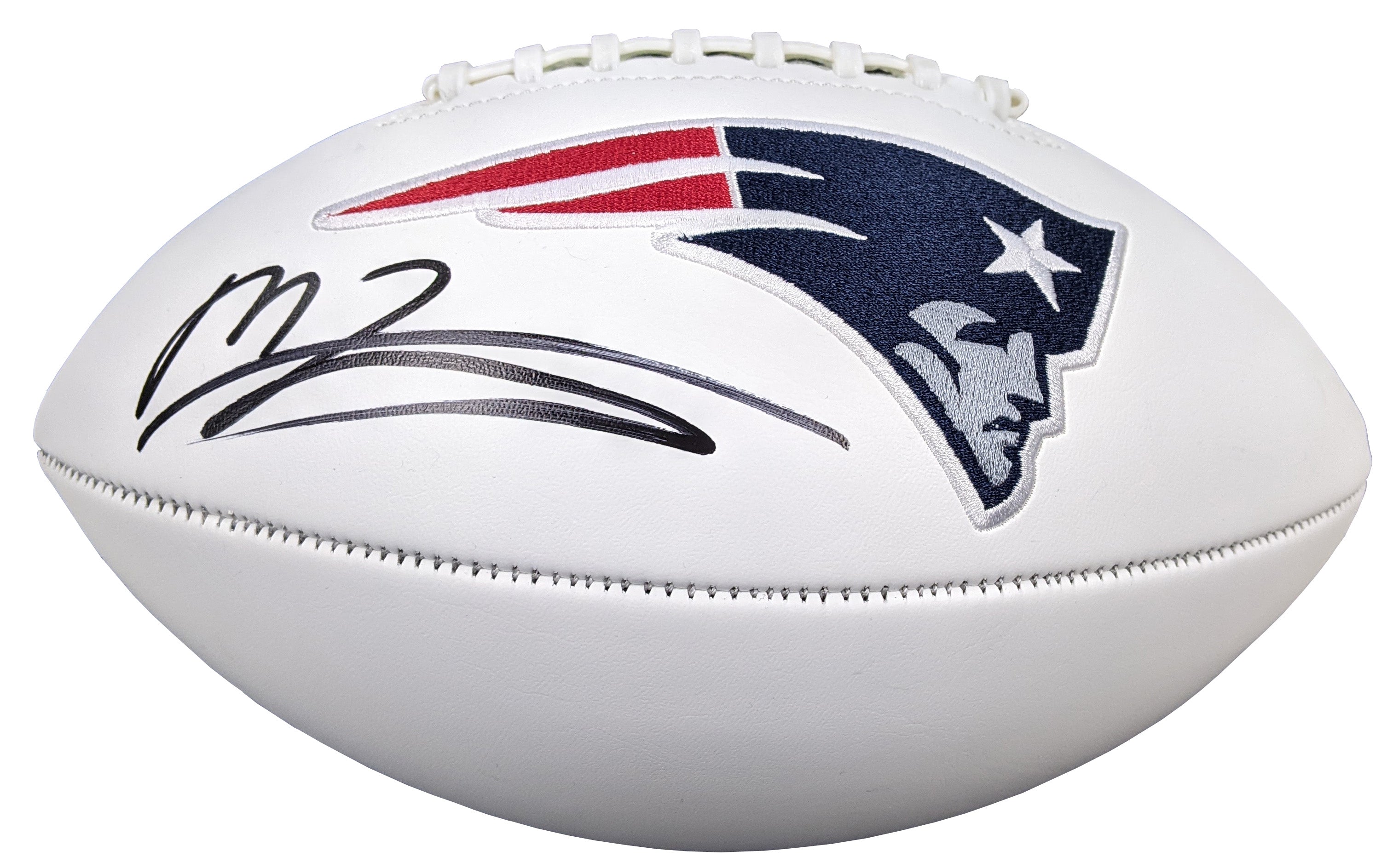 Mac Jones Autographed Patriots Football - Fanatics – Republic