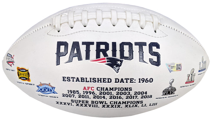 Mac Jones Autographed Patriots Football - Fanatics
