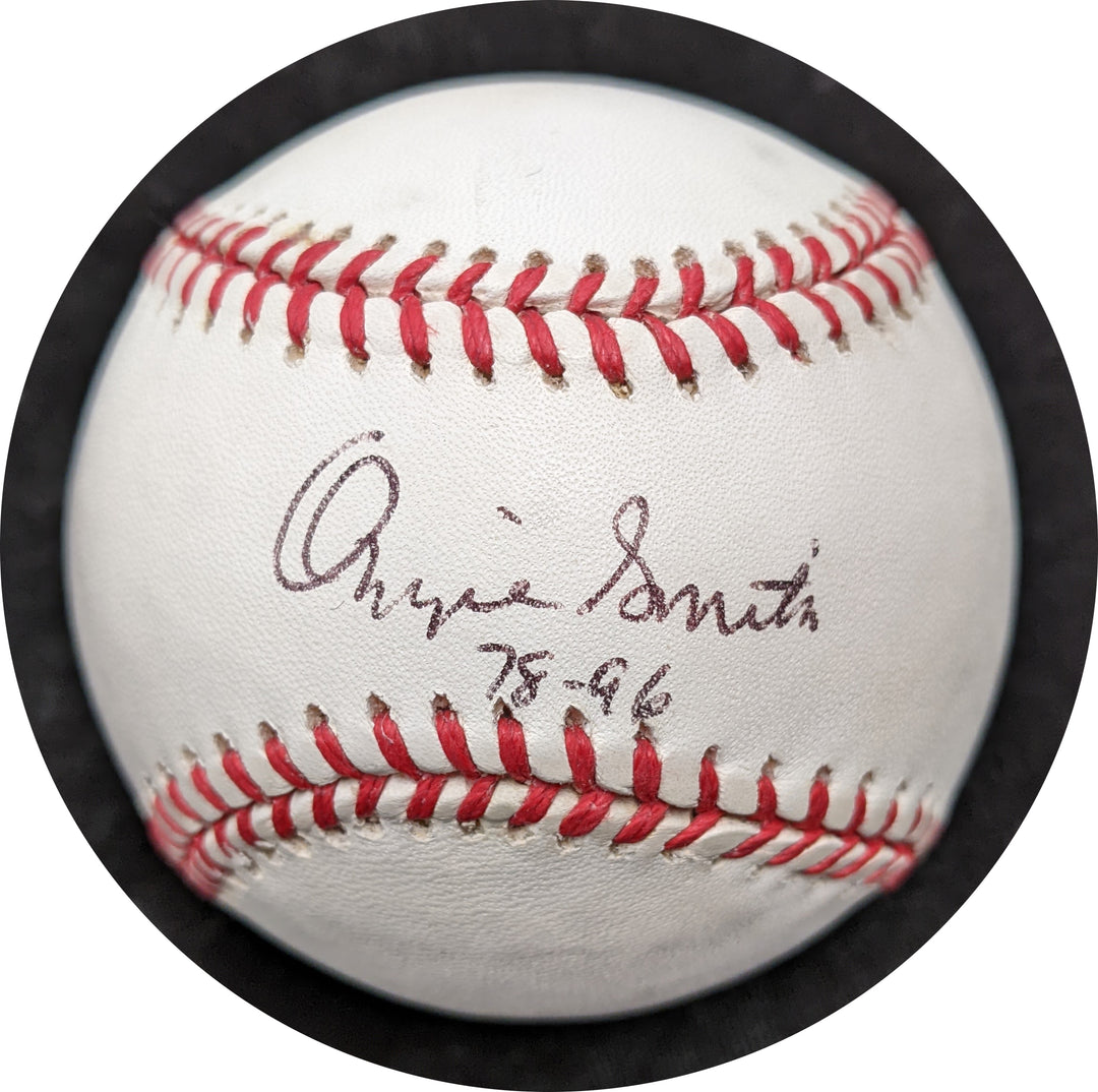 Ozzie Smith Autographed Baseball COA- Beckett