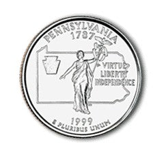 Pennsylvania State Quarter #2 (1999)- D uncirculated - us mint