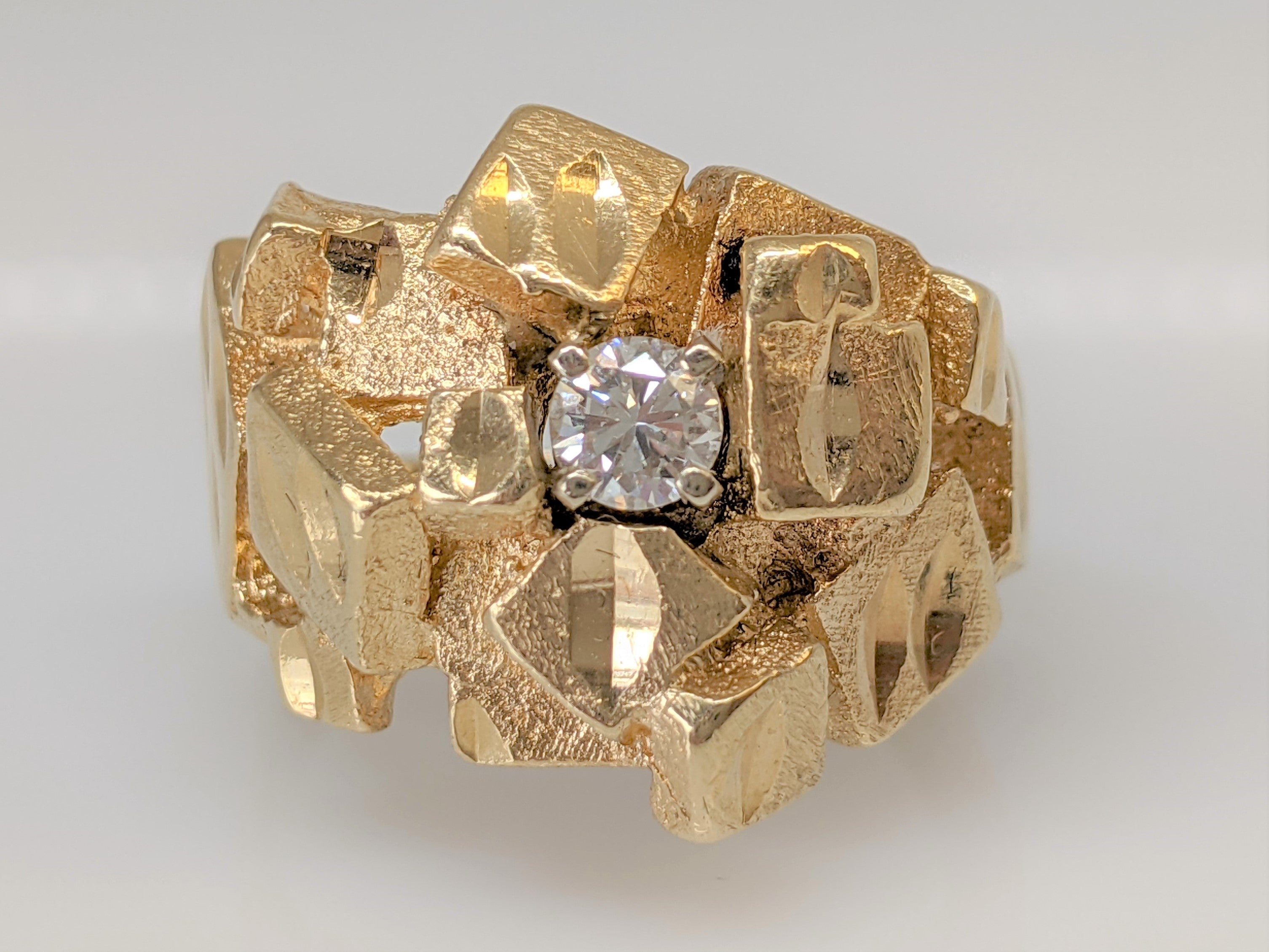 23 Carat Diamond Band - 14K Yellow Gold – Marie's Jewelry Store