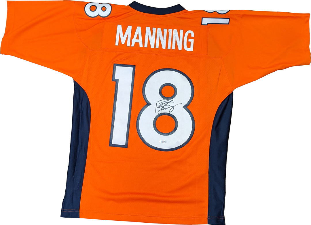 Peyton Manning Autographed Broncos Jersey PSA DNA Authenticated