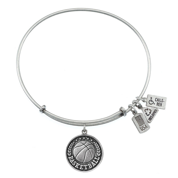 Basketball Charm Bangle