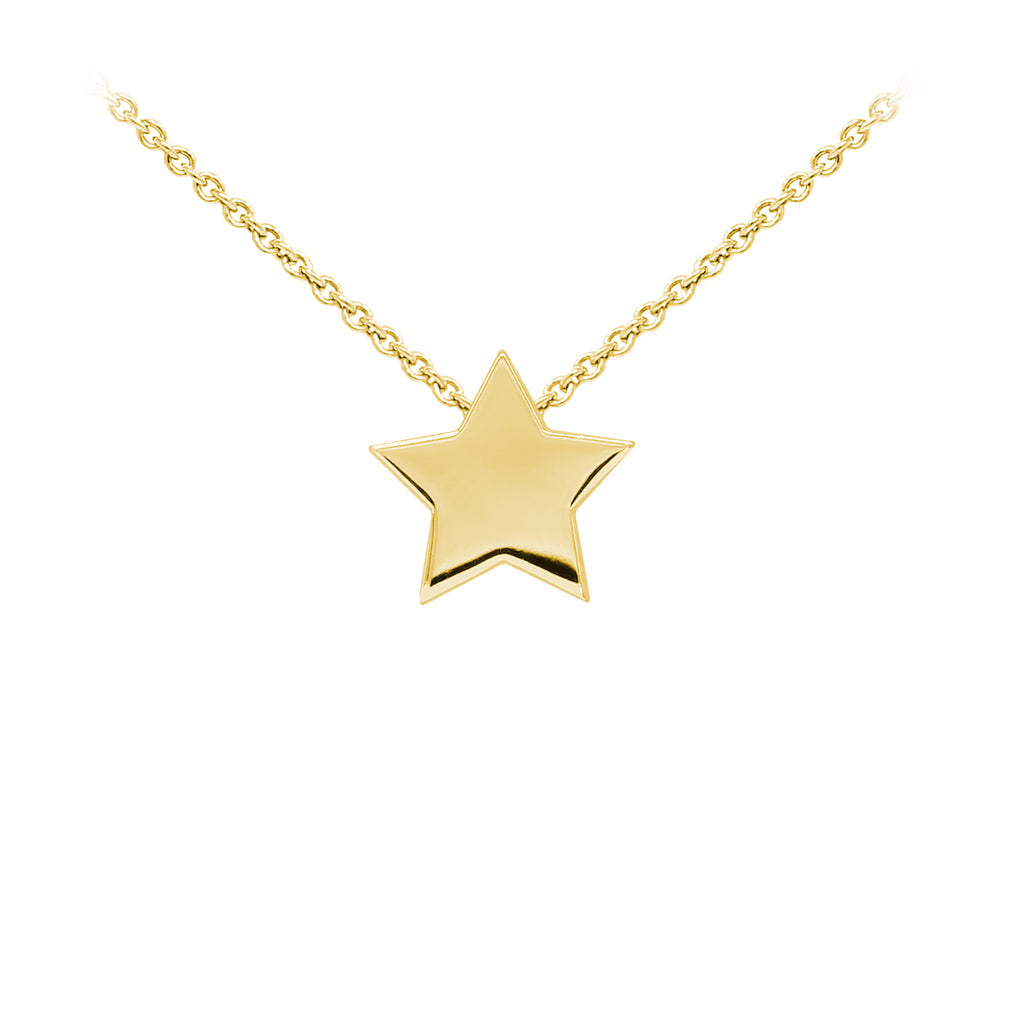 Star Sterling Silver Dainty Necklace