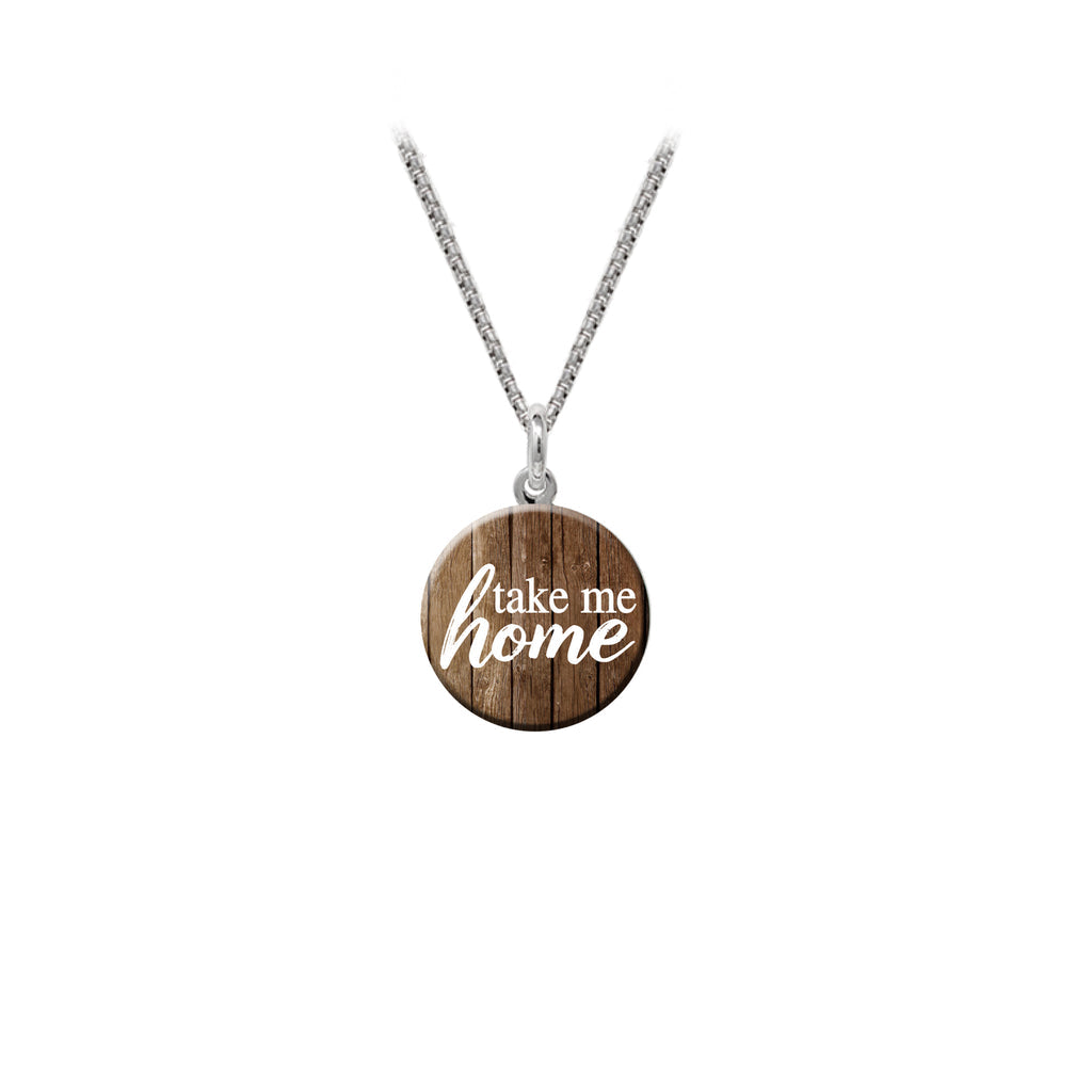 West Virginia "Take Me Home" (12mm) Dainty Necklace