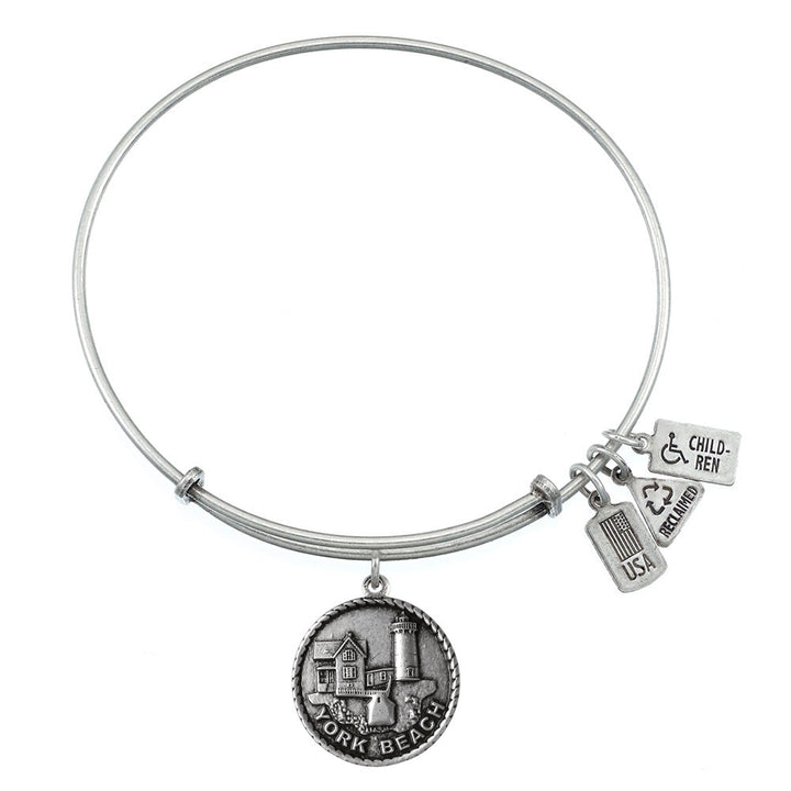 York Beach Charm Bangle