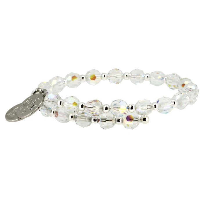 Crystal/Aurora Borealis Wrap Bracelet