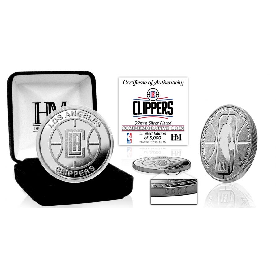 LA Clippers Silver Mint Coin