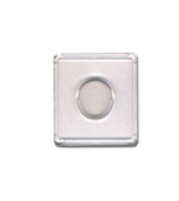 Square Plastic 2x2 snap coin holder - Cent 25ct box
