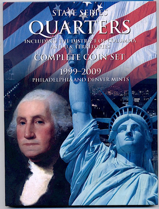 State Quarter Album folder 1999-2009