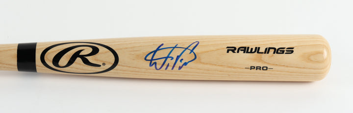 Wander Franco Signed Rawlings Pro Baseball Bat (JSA)