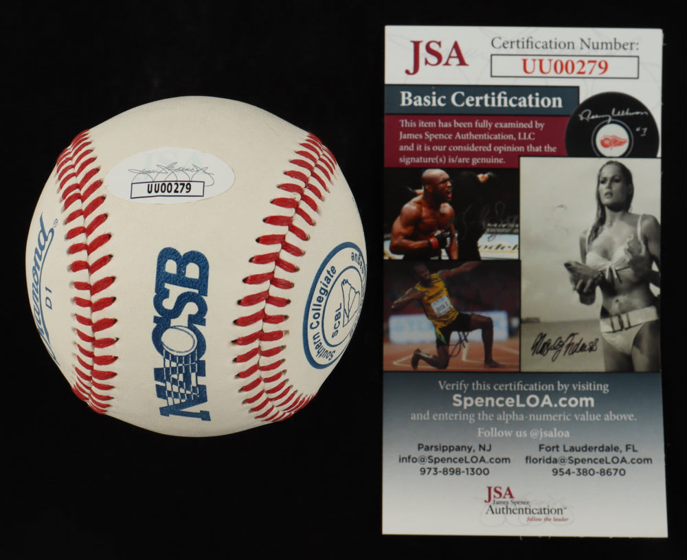 Josh Hamilton Signed Baseball (JSA)