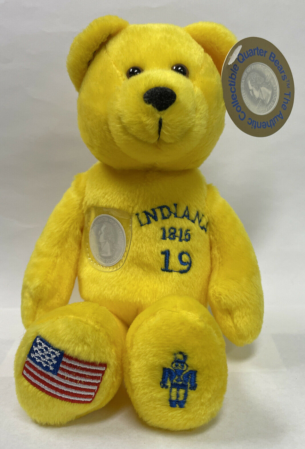 Indiana #19 - State Quarter Bear