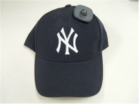 New York Yankees Hat Adjustable Navy w/NY velcro back