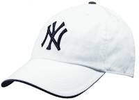 New York Yankees Hat Fitted White *specify size*